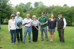 Clay shooting group at The Oxford Gun Company