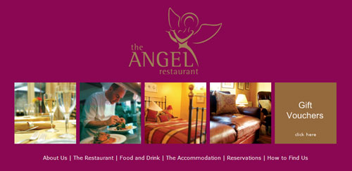 Picture of The Angel Restaurant website