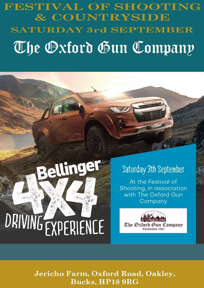 Bellinger driving experience at the Festival of Shooting
